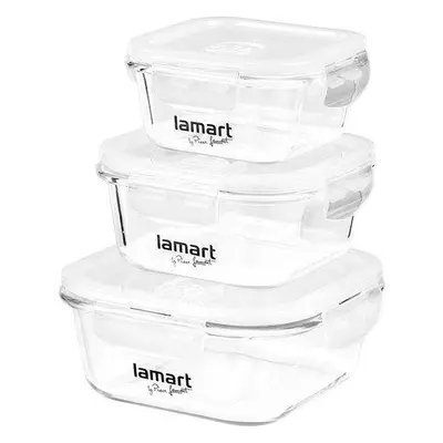 LAMART LT6012 SET 3 DÓZ ČTVERCOVÝCH AIR