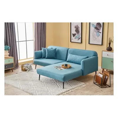 Atelier del Sofa Corner Sofa Revos Right - Turquoise Turquoise