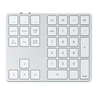 Satechi numerická klávesnica Bluetooth Extended Keypad - Silver Aluminium, ST-XLABKS