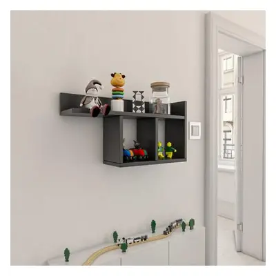 Hanah Home Wall Shelf Room - Anthracite Anthracite