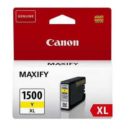 Canon inkoustová náplň PGI-1500/ XL žlutá, 9195B001