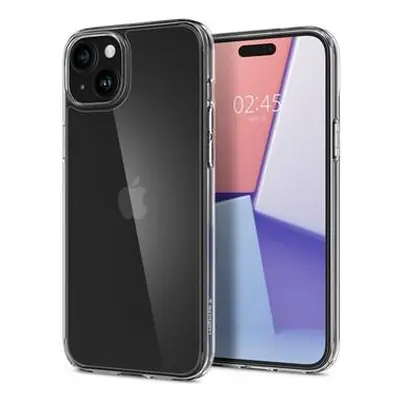 Ochranný kryt Spigen Air Skin Hybrid pro iPhone 15 Plus transparentní