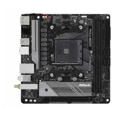 ASRock A520M-ITX/AC / AMD A520 / AM4 / 2x DDR4 DIMM / DP / HDMI / USB-C / WiFi / Mini-ITX, A520M