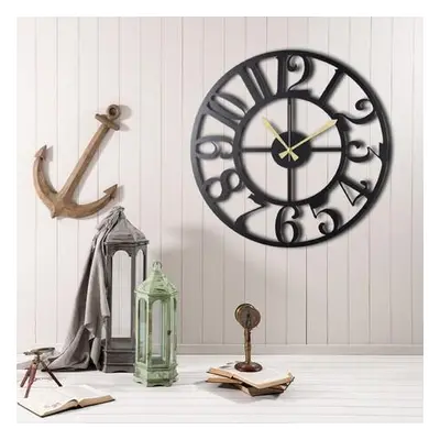 Wallity Decorative Metal Wall Clock Circle