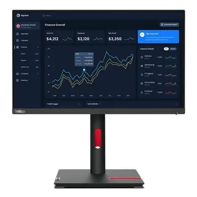 Lenovo ThinkVision/T23i-30/23"/IPS/FHD/60Hz/6ms/Blck-Red/3R, 63B2MAT6EU