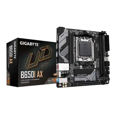 GIGABYTE MB Sc AM5 B650I AX, AMD B650, 2xDDR5, 1xDP, 1xHDMI, WI-FI, mini-ITX, B650I AX