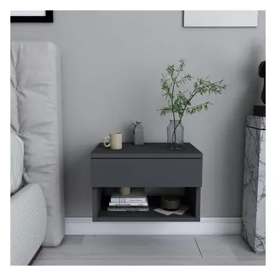 Hanah Home Nightstand Jamot - Anthracite Anthracite