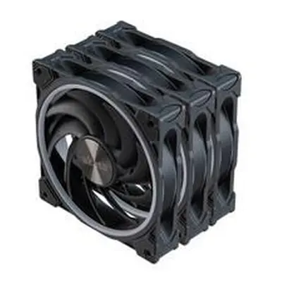 přídavný ventilátor Akasa SOHO AR LED 12 cm RGB 3 ks, AK-FN108-KT03