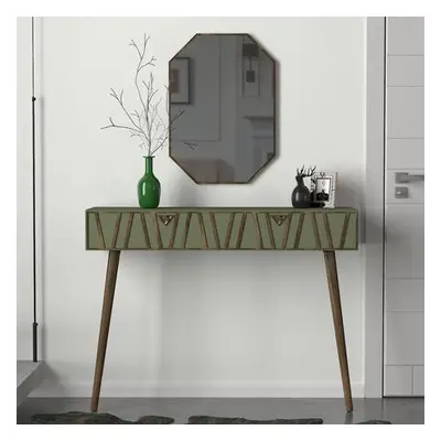 Hanah Home Sideboard Forest Aynalı - Walnut, Garden