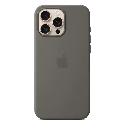 Apple silikonový kryt s MagSage na iPhone 16 Pro Max skálově šedý