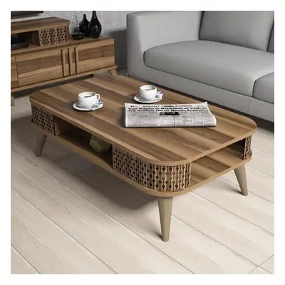 Hanah Home Coffee Table Eylül - Walnut Walnut