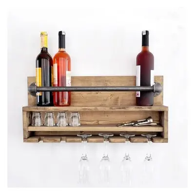 Hanah Home Pipe Shelf Boruraf216