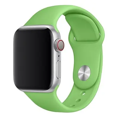 Set silikonových řemínků FIXED Silicone Strap pro Apple Watch 38/40/41mm, zelený