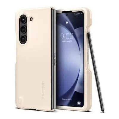 Spigen Thin Fit P (S Pen) kryt Samsung Galaxy Z Fold5 béžový