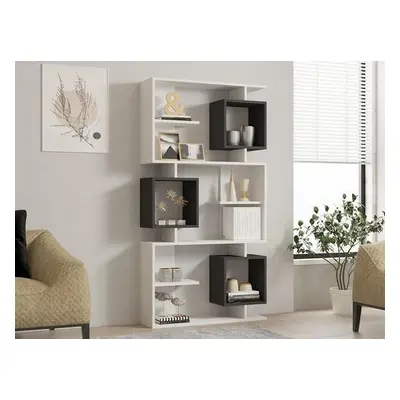 Hanah Home Bookshelf Icardi - White, Anthracite