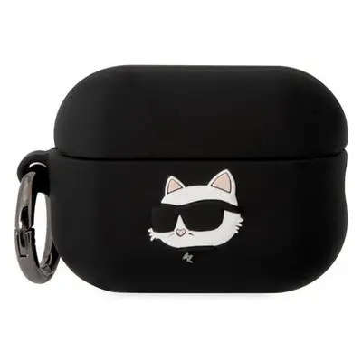 Karl Lagerfeld AirPods Pro 2 cover Silicone Choupette Head 3D KLAP2RUNCHK