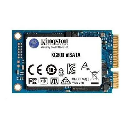 KINGSTON KC600 1024GB SSD / mSATA / Interní /, SKC600MS/1024G