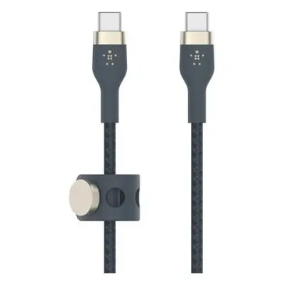 Belkin kabel USB-C s konektorem USC-C,3M modrý pletený