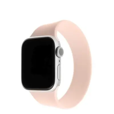 Elastický silikonový řemínek FIXED Silicone Strap pro Apple Watch 38/40/41mm, velikost L, růžový