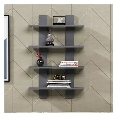 Hanah Home Wall Shelf Laurel - Anthracite Anthracite