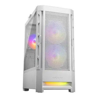 COUGAR PC skříň DUOFACE Pro White Mid Tower Airflow Front Panel TG Left Panel 2 x ARGB 140mm & 1