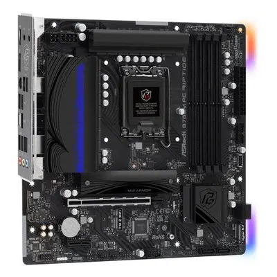 ASRock MB Sc LGA1700 B760M PG RIPTIDE, Intel B760, 4xDDR5, 1xDP, 1xHDMI, mATX, B760M PG RIPTIDE