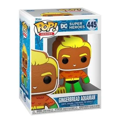 Funko POP! #445 Heroes: DC Holiday- Aquaman(Gingerbread)