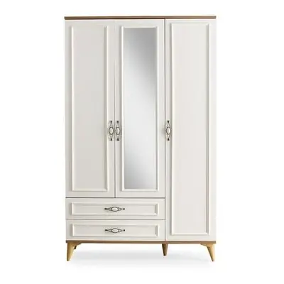 Hanah Home Wardrobe Irmak 13217 - Oak, Cream OakCream