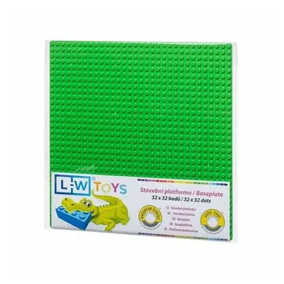 L-W Toys Základová deska 32x32 světle zelená