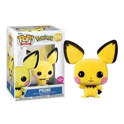 Funko POP! #579 Games: Pokémon - Pichu (Flocked)