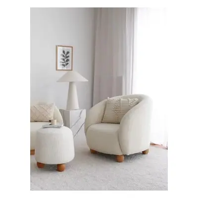 Atelier del Sofa Wing Chair Slon - White