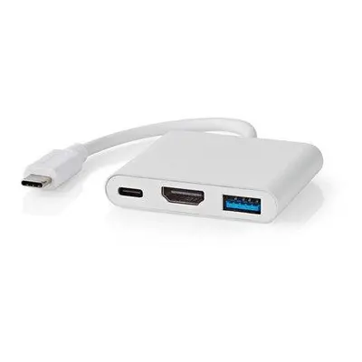 Nedis CCGB64770WT01 - USB Adaptér| USB 3.2 Gen 1 | USB-C Zástrčka | USB-A Zásuvka /USB-C Zásuvka