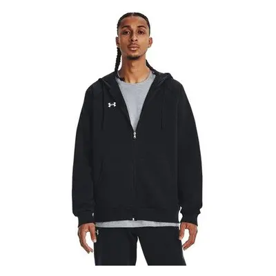 Under Armour Pánská mikina Rival Fleece FZ Hoodie black M, Černá