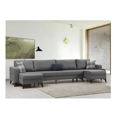 Atelier del Sofa Corner Sofa-Bed Kristal Rest 2+Corner v2 - Dark Grey