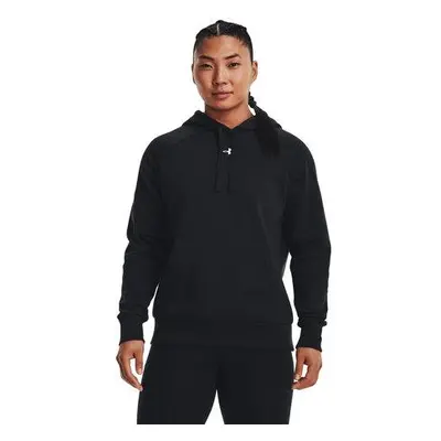 Under Armour Dámská mikina Rival Fleece Hoodie black L, Černá