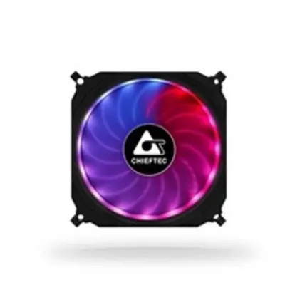 CHIEFTEC ventilátor Tornado / 120mm fan / RGB LED / ultratichý 16 dBa, CF-1225RGB