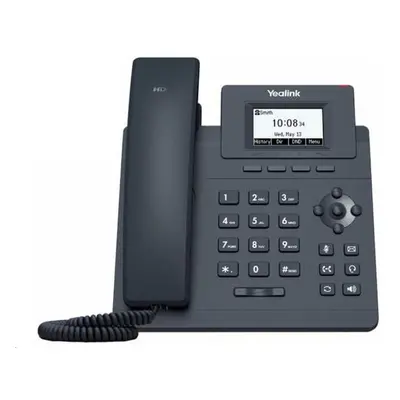 Yealink SIP-T30P IP telefon, 1x SIP, CZ/SK displej, 2x 100Mb/s port, PoE, Optima HD Voice