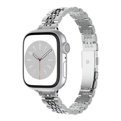 Spigen Shine Fit řemínek Apple Watch 41mm/40mm/38mm stříbrný