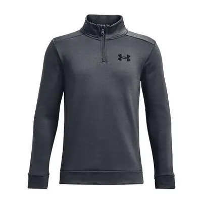 Under Armour Boys' Armour Fleece 1/4 Zip gray/black