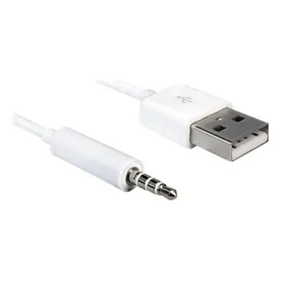 Delock 83182 USB-A samec Stereo jack 3.5 mm samec 4 pin, 1m