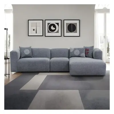 Atelier del Sofa Corner Sofa Linden Right - Grey