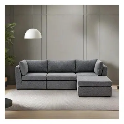 Atelier del Sofa Corner Sofa Mottona Corner Sofa v2 - Grey