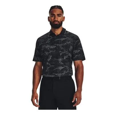 Under Armour Pánské polo tričko Iso-Chill Palm Dash Polo black M, Černá