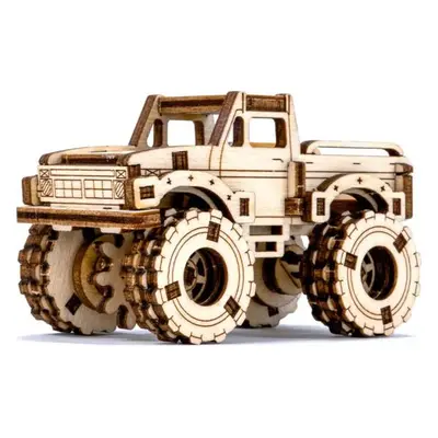 WOODEN CITY 3D puzzle Superfast Monster Truck 4