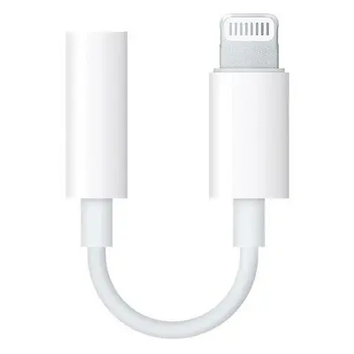 MMX62ZM/A iPhone Lightning/3,5mm Adaptér White (Bulk)