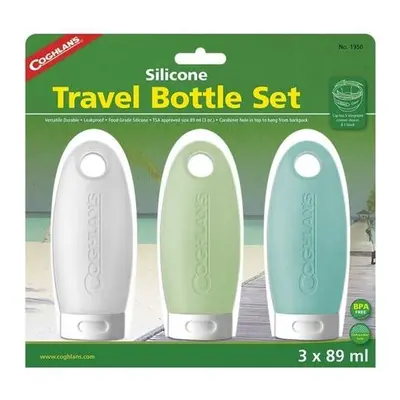 Coghlan´s sada lahviček Silicone Travel Bottles 3Pack