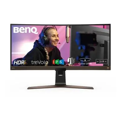 BENQ 38" LED EW3880R/ Curved/ IPS/ 3840x1600/ 1000:1/ 4ms/ 2xHDMI/ DP/ USB-C/ USB/ hnědočerný, 9