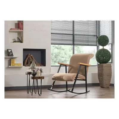 Atelier del Sofa Rocking Chair Yoka - Light Brown Light Brown