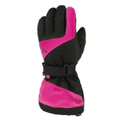 Eska Dětské lyžařské rukavice Kids Long GTX black|pink M