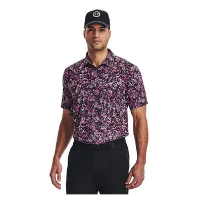 Under Armour Pánské polo tričko Playoff 3.0 Printed Polo black S, Černá